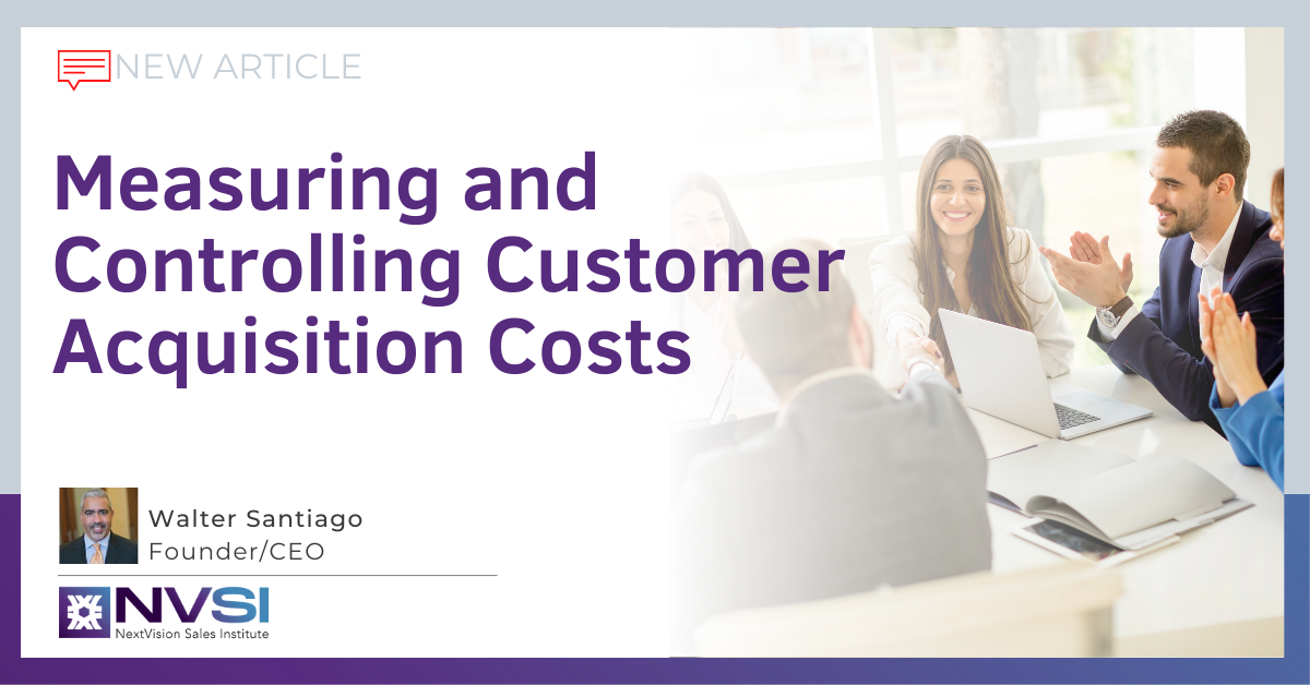 Measuring and Controlling Customer Acquisition Costs