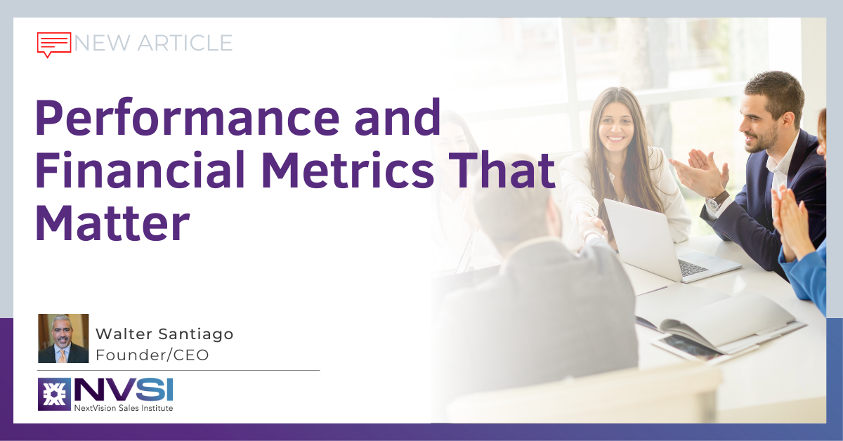 Performance and Financial Metrics That Matter